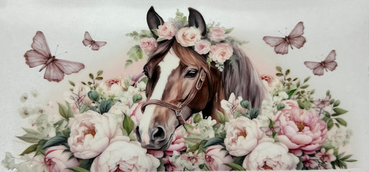 Floral Quarter Horse